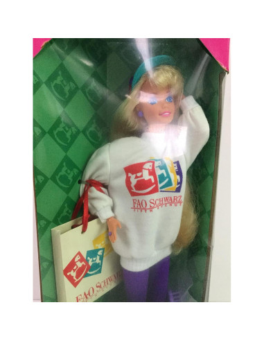 Muñeca Barbie de Compras FAO Schwarz 1994 Edición Especial