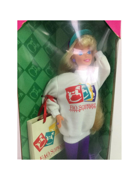 Muñeca Barbie de Compras FAO Schwarz 1994 Edición Especial