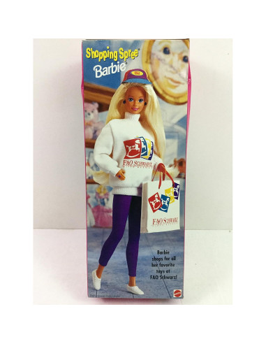 Muñeca Barbie de Compras FAO Schwarz 1994 Edición Especial