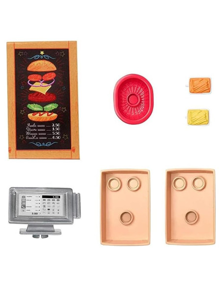 Piezas de Repuesto para Camión de Comida Barbie GMW07