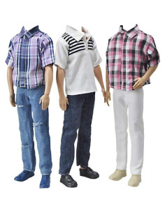 Conjunto de Ropa Casual E-TING para Muñecas 30 cm - 3 Piezas 2