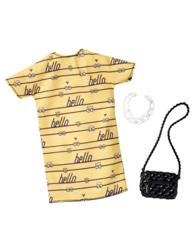 Vestido Amarillo Barbie Despicable Me con Accesorios