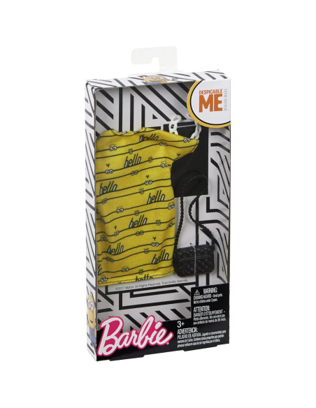 Vestido Amarillo Barbie Despicable Me con Accesorios