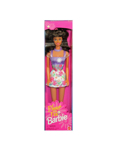 Muñeca Barbie Diversión Floral Mattel 32.5x8.4x4.8cm