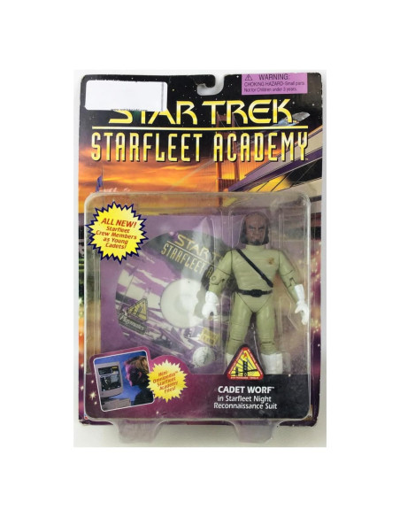 Figura de Acción Barbie Star Trek Cadete Worf 27.7 cm