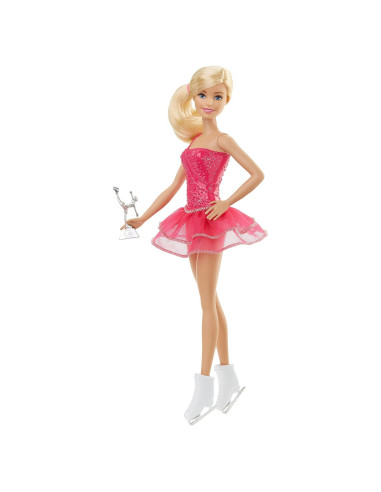 Muñeca Barbie Patinadora Profesional con Trofeo - Mattel
