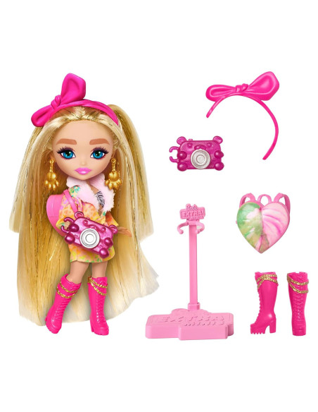 Muñeca de Viaje Barbie Extra Fly Minis Look Safari 13.97 cm