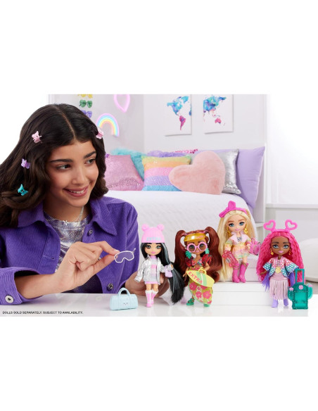 Muñeca de Viaje Barbie Extra Fly Minis Look Safari 13.97 cm