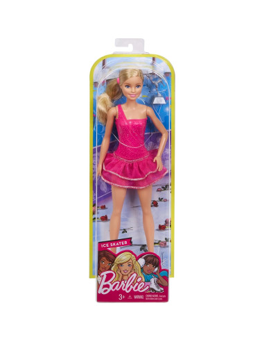 Muñeca Barbie Patinadora Profesional con Trofeo - Mattel