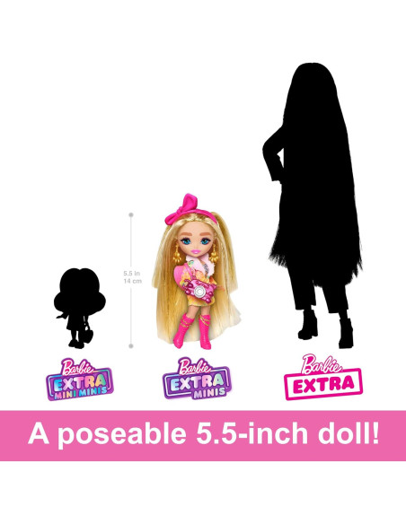Muñeca de Viaje Barbie Extra Fly Minis Look Safari 13.97 cm