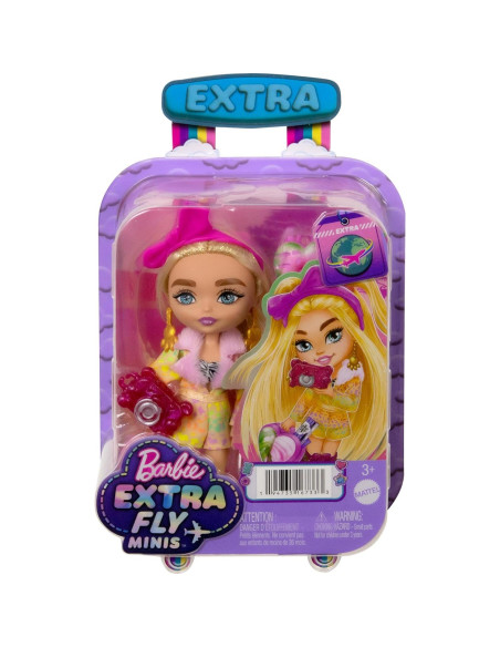 Muñeca de Viaje Barbie Extra Fly Minis Look Safari 13.97 cm