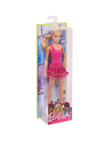 Muñeca Barbie Patinadora Profesional con Trofeo - Mattel