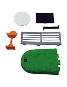 Piezas de Repuesto Barbie Dreamhouse FHY73 - Césped, Barandilla, Televisor, Silla y Mesa