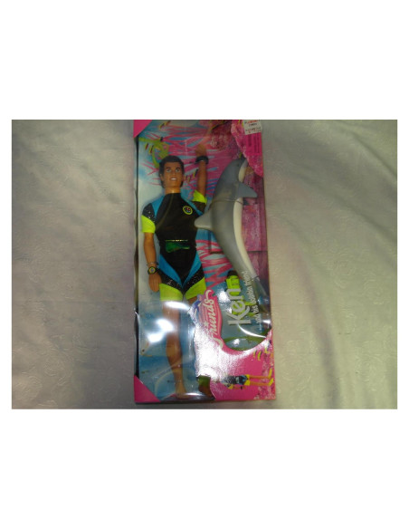 Muñecos Amigos del Océano Barbie y Ken 32.77 cm Mattel