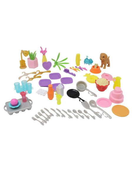 Piezas de Repuesto Barbie Dreamhouse HMX10 - Cocina y Baño