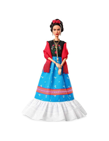 Muñeca Frida Kahlo Barbie Mujeres Inspiradoras 32.39 cm