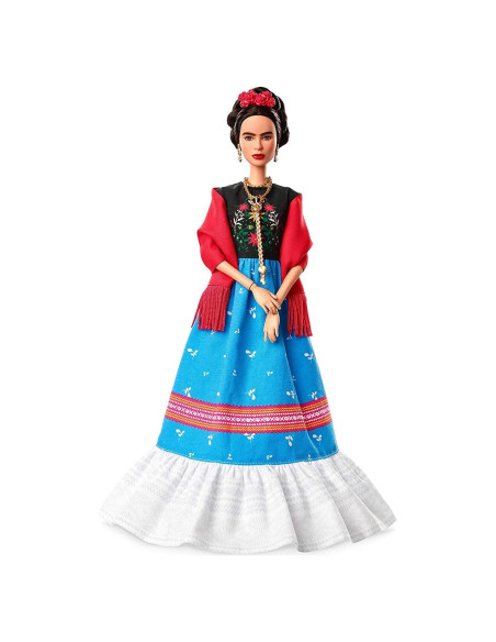 Muñeca Frida Kahlo Barbie Mujeres Inspiradoras 32.39 cm