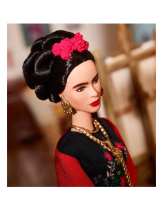 Muñeca Frida Kahlo Barbie Mujeres Inspiradoras 32.39 cm 2