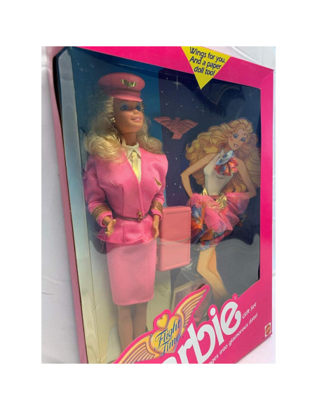 Muñeca Barbie Tiempo de Vuelo 1989 Edición Especial Mattel