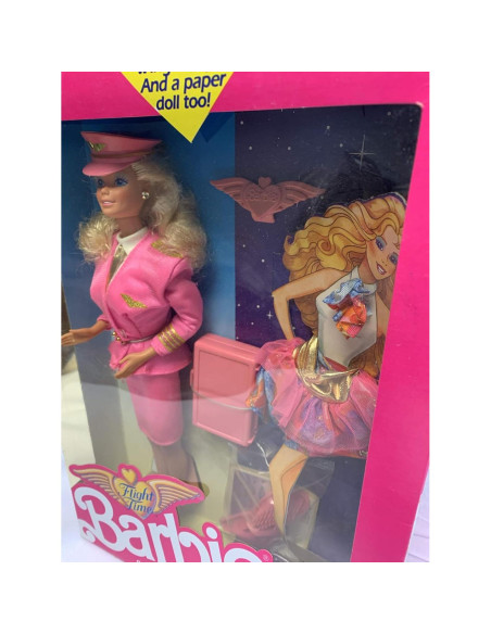 Muñeca Barbie Tiempo de Vuelo 1989 Edición Especial Mattel