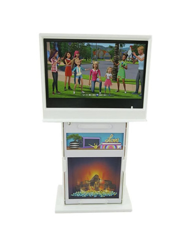 Piezas de Repuesto Barbie Casa de Ensueño - Televisión y Chimenea