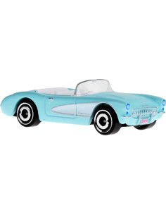 Coche de Metal Fundido Hot Wheels Barbie Corvette 1956 2
