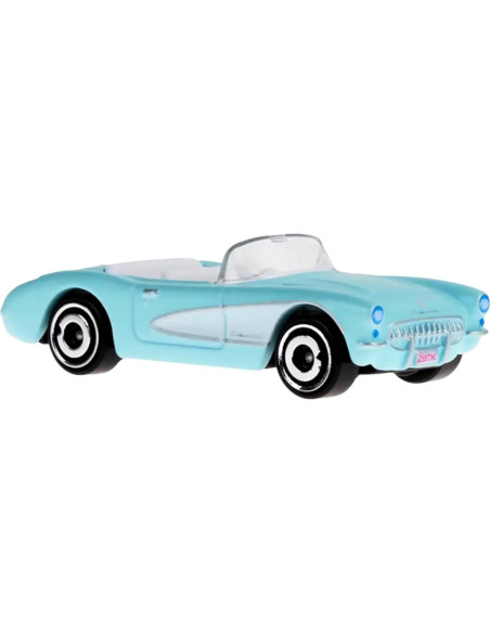 Coche de Metal Fundido Hot Wheels Barbie Corvette 1956