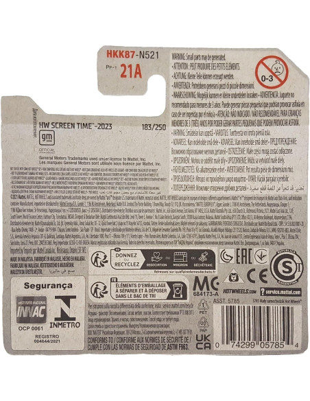 Coche de Metal Fundido Hot Wheels Barbie Corvette 1956