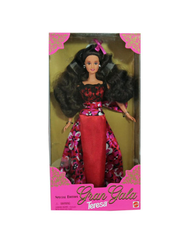 Muñeca Barbie Teresa Gran Gala Edición Especial Mattel 32.8 cm