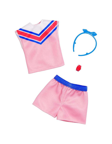 Paquete de Moda Barbie HBV34 - Camisa y Pantalones Cortos
