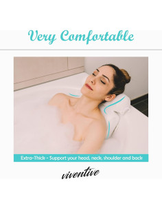 Almohada de Baño Viventive Antideslizante 35.5x33cm 2