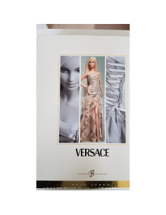 Muñeca Barbie Versace Gold Label 2004 - Vestido Taupe 2