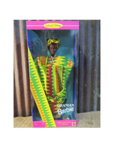 Muñeca Barbie de Colección Ghana - Edición 1996 - Mattel