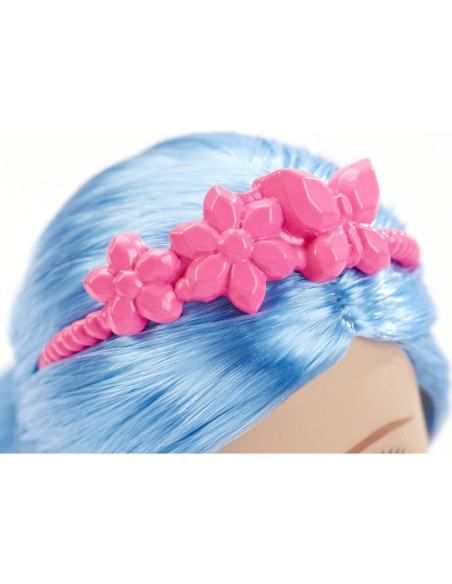 Muñeca Hada Barbie Arcoíris con Alas y Accesorios