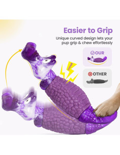 Juguete para Perros HGB Indestructible Sabor a Tocino 22cm 2