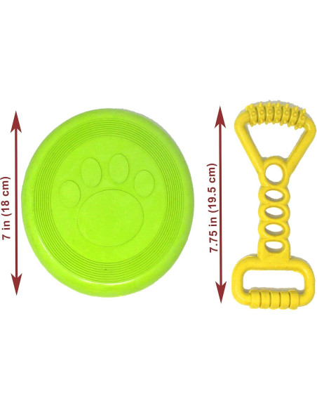 Juguete de Masticar Jalousie para Perros - 11 Piezas Multicolor