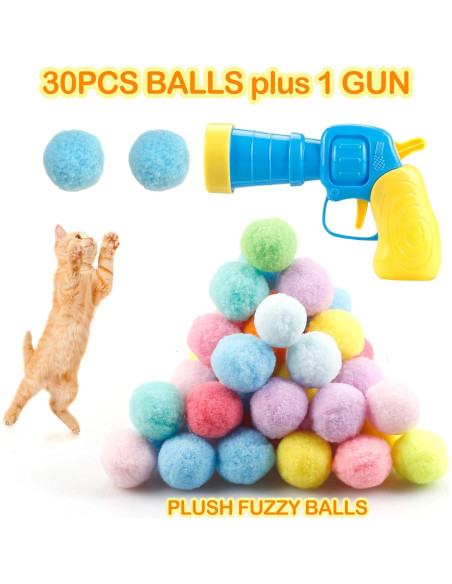 Lanzador de Pelotas para Gatos MeoHui 31 Piezas Interactivo