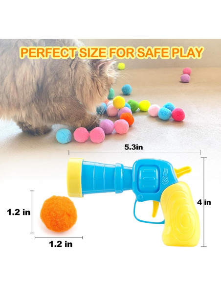 Lanzador de Pelotas para Gatos MeoHui 31 Piezas Interactivo