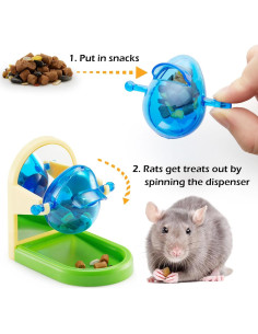 Juguete de Enriquecimiento para Ratas Jevnd 5cm 1Pcs 2