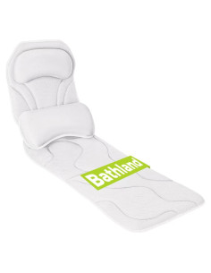 Almohada de Baño Completo Bathland 132x43 cm con Ventosas
