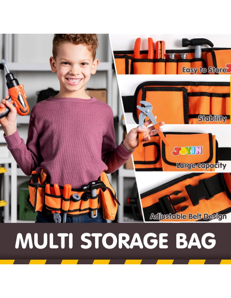 Juego de Herramientas para Niños Joyin 19 Piezas con Taladro