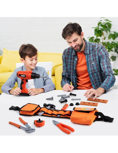 Juego de Herramientas para Niños Joyin 19 Piezas con Taladro