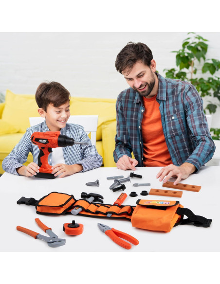 Juego de Herramientas para Niños Joyin 19 Piezas con Taladro