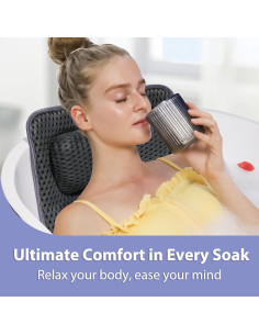 Almohada de Baño Completa Poemland 133x43 cm Antideslizante 2