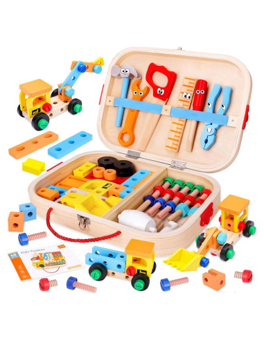 Juego de Herramientas para Niños MindPal 45 Piezas