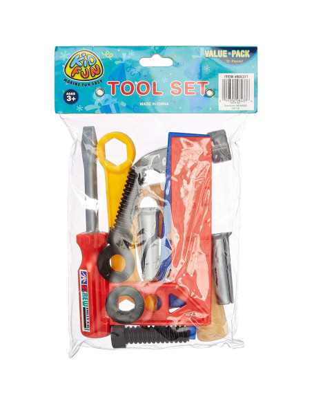 Juego de Herramientas de Juguete U.S. Toy 12 Piezas