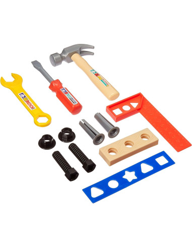 Juego de Herramientas de Juguete U.S. Toy 12 Piezas