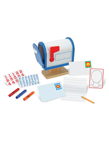 Buzón de Madera Melissa & Doug con Cartas Reutilizables