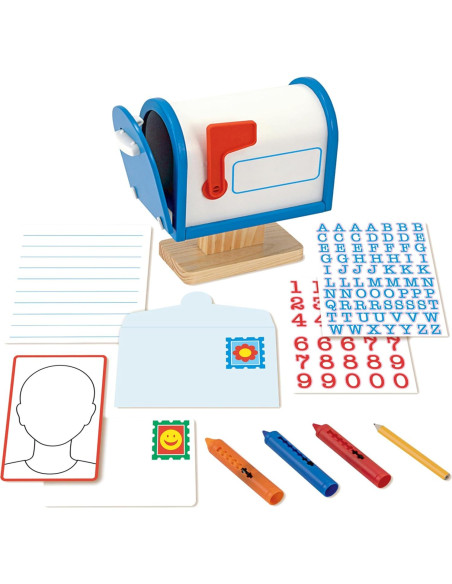 Buzón de Madera Melissa & Doug con Cartas Reutilizables