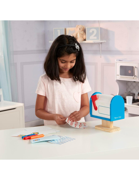 Buzón de Madera Melissa & Doug con Cartas Reutilizables